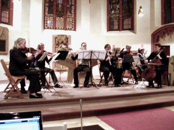 Der Hausmusikkreis spielte am 12.11.2006 in der Talkirche zu Eppstein