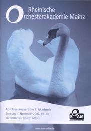 Programmheft der Veranstaltung